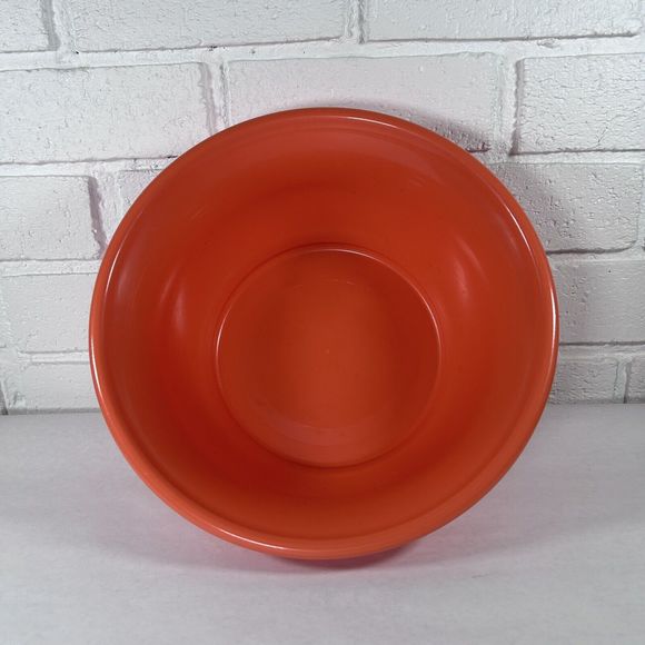 Packerware Large Mixing Bowl Pastel Orange 12” Diameter #H1541WL1 Vintage USA - Picture 3 of 9